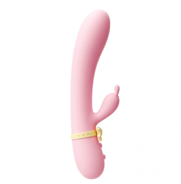 MizzZee - Moon Rabbit Heating Dual Vibrator Massage Wand (Chargeable - Pink) MizzZee - Moon Rabbit Heating Dual Vibrator Massage Wand (Chargeable - Pink)
